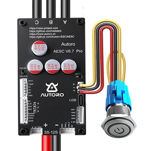 ออโตโร่ V6.7 โปร เบนจามิน ESC VESC6 โปร,ตัวควบคุมความเร็วมอเตอร์อีสเก็ตบอร์ด K69 - Product Image 1