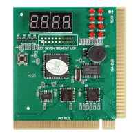 AK PCI & ISA Motherboard Tester Diagnose anzeige 4-stellige PC-Computer-Hauptplatine Debug Post Card Analyzer