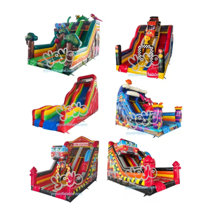 Outdoor Animated Cartoon Inflatable <b>Slide</b> Cartoon Theme Dry <b>Slide</b> Children's Bouncing <b>Slide</b> Factory Supply - Product Image 1