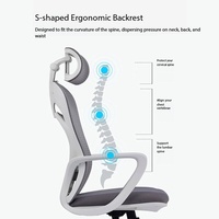 Chaise de bureau noire simple pour le personnel, confortable pour les longues sessions assises, chaise pivotante à hauteur réglable pour les étudiants