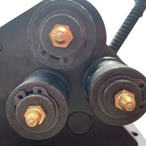 Cintreuse de tuyaux à trois rouleaux, plieuse de conduites, machine à arrondir, cintreuse manuelle à engrenages, rouleau annulaire PR-3, machine à cintrer ronde - Product Image 3