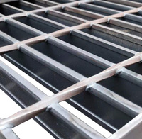 Grille en acier électro-forgé galvanisé en conformité avec la norme ASTM A123 pour passerelle de plateforme offshore