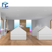 Vitrine à lunettes optiques en bois personnalisée PENBO, service ODM OEM, conception 3D CAD, livraison rapide, option de couleur, taille et logo personnalisés