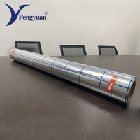 Rouleau de film PET métallisé en aluminium souple, résistant à l'humidité, pour barrière contre la vapeur au sol, chauffage par le sol, emballage de viande et de riz