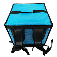 Sac à dos isotherme pliable pour la livraison de nourriture, grande capacité 60L, en bâche imperméable, écologique, avec logo personnalisé