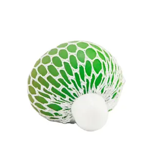 شبكة Squishies الضغط العنب كرات رخيصة كرات ضغط اسفنجي كرة شبكية مع ألوان متنوعة نيون