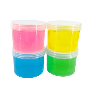 Pot de <span class=keywords><strong>slime</strong></span> amusant certifié ASTM F963, 8 oz. <span class=keywords><strong>Slime</strong></span> cristallin pour cadeaux de fête, remplissage de sacs cadeaux, cadeau de Noël - Product Image 4