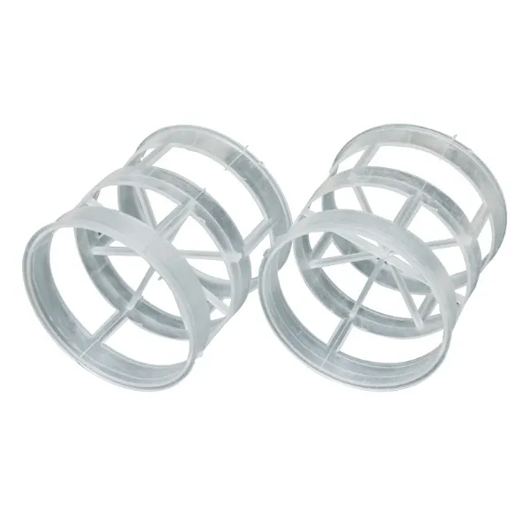 Pvdf Plastic Pall Ring 16Mm Toegepast In Plastic Verpakte Kolommen