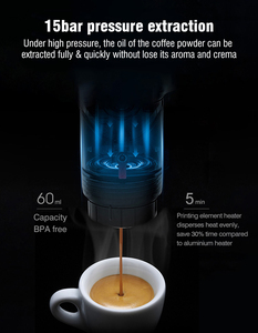 Cafetera portátil <span class=keywords><strong>Dolce</strong></span> Gusto/Nespresso de una sola taza de 12V, cafetera para el hogar, oficina, coche saliente - Product Image 6