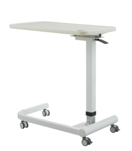 Mesa de jantar móvel de cabeceira para equipamentos hospitalares de madeira maciça natural, mesa de computador - Product Image 3