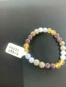 Pulsera Unisex de Moda Hecha a Mano con Cuentas de Cristal y Piedra Natural Ojo de Tigre, Producto al por Mayor de Alta Calidad - Product Image 2