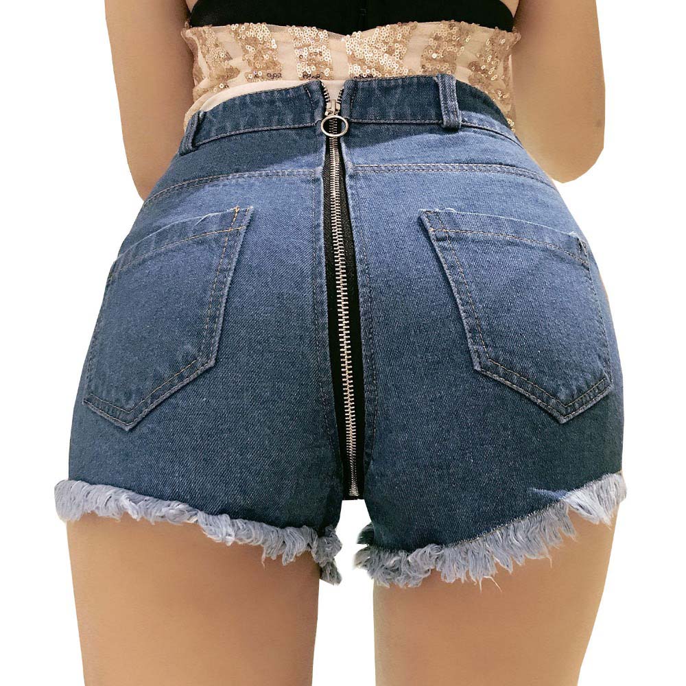 Denim Shorts Women High Waisted Sexy 