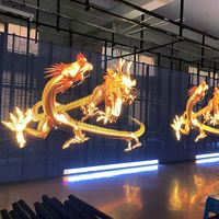 Écran LED transparent haute définition AOTP3.91-7.8 avec pas de pixel de 3.97-7.8mm pour affichage sur vitrine de centre commercial en extérieur
