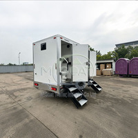 WC mobile extérieur portable robuste pour les chantiers de construction et la location d'événements
