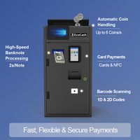 Máquina Automática de Manejo de Efectivo, Equipo de Gestión de Efectivo para Tiendas Minoristas, Sistema de Pago Seguro, Diseño Antirrobo