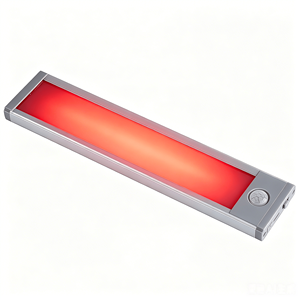 Closet LightUSB Rechargeable Motion Sensor LED Bar Lamp 3 Color Temp Touch Switch for <b>Wardrobe</b> Kitchen Stair 670nm red light - Product Image 1