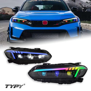 TYPY 2022-2025 para la 11ª Generación, Nuevo Conjunto de Faros LED de 12V con RGB DRL y Señales de Giro Dinámicas 6000K - Product Image 1