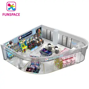 Funspace Arcade Vr Simulator Theme Park Solution 50-800 Parties One Stop Design Coin Operated Game Machine Supplier