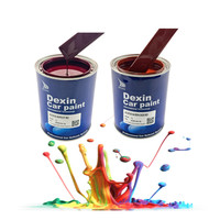 Peinture de carrosserie de voiture résine peinture de voiture et restauration de surface peinture de voiture avec durcisseur