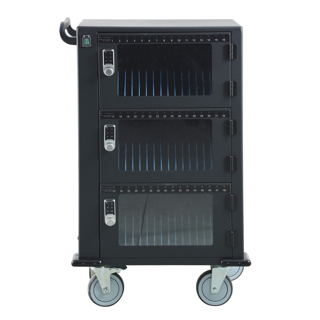 48 Way Glass Door USB Charging Cabinet, Charge the IT Devices