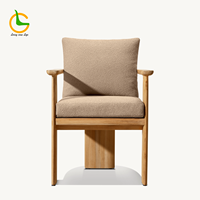 Ensemble de salle à manger d'extérieur en teck 5 pièces - Table et chaises de jardin pour hôtel, terrasse et restaurant