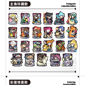 Imanes de nevera magnéticos de nuevo estilo con personajes de anime lindos, decoración para el hogar, material de PVC, caja de regalo, regalo para niños, juguetes coleccionables. - Product Image 2