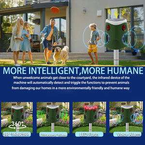 <span class=keywords><strong>Répulsif</strong></span> Solaire Ultrasonique 360 Degrés SAIJZEK en Gros pour Animaux : Oiseaux, Chiens, Chats, Singes, Cerfs, Souris - Product Image 6