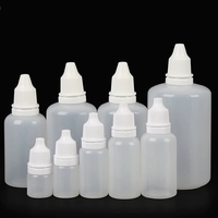 Garrafa vazia para o atacado, garrafa plástica de 10ml 15ml 20ml 30ml