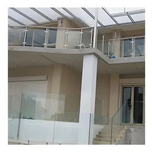 Vendita calda di alta qualità di sicurezza dell'edificio di vetro temprato vetro stratificato per scale ringhiera