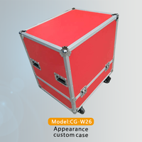 Boîte à outils portable en alliage d'aluminium avec tiroirs et roues, personnalisable OEM/ODM, antichoc, anti-humidité, anti-poussière, type Flight Case Chen Gong