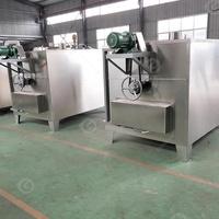 Machine à rôtir les arachides aux amandes 100kg Hr de haute qualité Tambour de sésame Machine à rôtir les graines de soja aux châtaignes chinoises