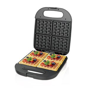 <span class=keywords><strong>Sandwichera</strong></span> de 4 rebanadas Grill Fast Easy Breakfast Sartén eléctrica Waffle Makers antiadherente - Product Image 1