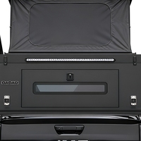 Nouveau camping-car à coque rigide escamotable 2026 avec barre lumineuse LED pour pick-up JMC DADAO