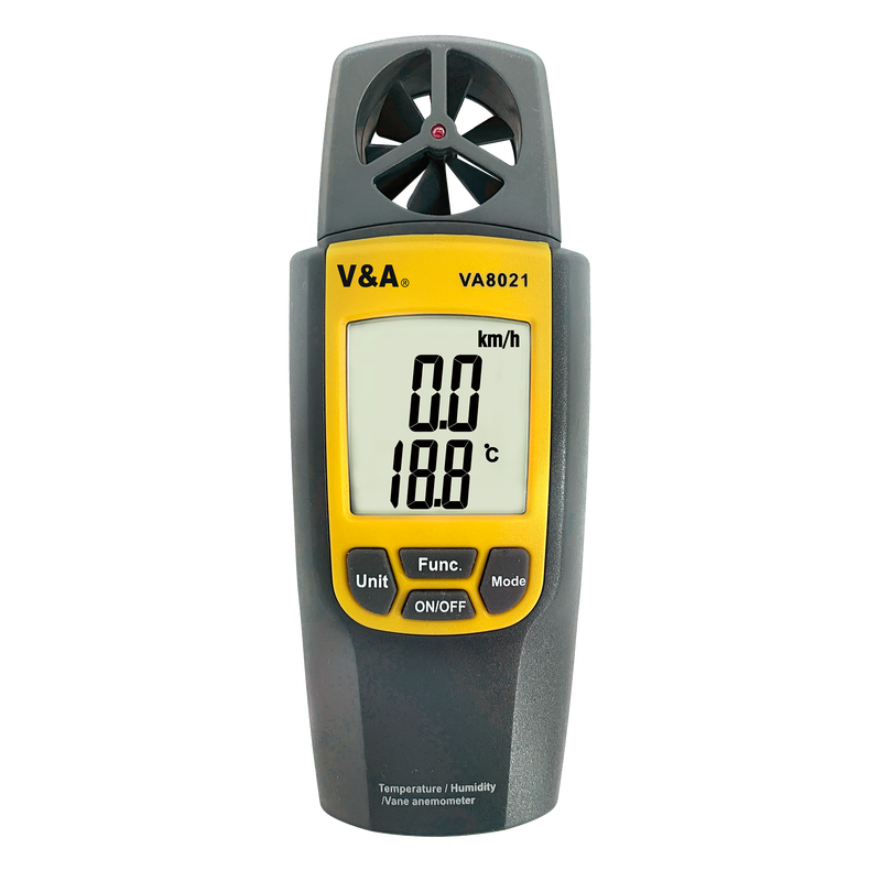 VA8021 Handheld Digital Anemometer with Dew
