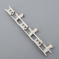 Connecteur de borne à ressort angulaire de 6,3 mm, type DJ6211-D6.3B, à 250 broches, en forme de drapeau