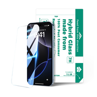Échantillon Gratuit Film de Protection pour Téléphone Portable 7H Verre Nano Mat Autocollant pour iPhone 15 16 17 et Samsung S24 S25 Ultra