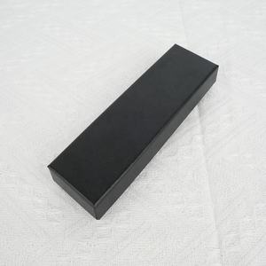 Kutu baskı pazarlık fiyat 16.8*5*2.5cm kalem siyah özel kağıt hediye kalemler için sert durumda kutuları - Product Image 6