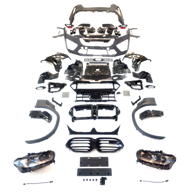 2020-2022 BM X6 G06 Body Kits & 2023 BM X6M F96 Upgrade Parts Front Bumpers Lights Fenders Exhaust Tips for BMW X6 G06 & X6M F96