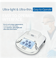 IKEME Mini-thermocycleur PCR à gradient 32 puits pour laboratoire, amplificateur génétique, test ADN en laboratoire