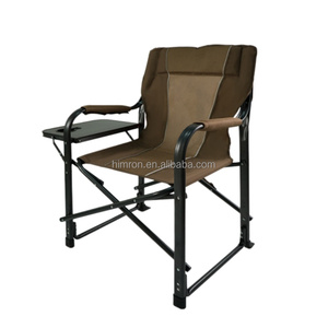 Sedia da <span class=keywords><strong>Campeggio</strong></span> Pieghevole Portatile con Braccioli Rigidi, Leggera e di Grandi Dimensioni, con Tavolino Laterale - Product Image 2