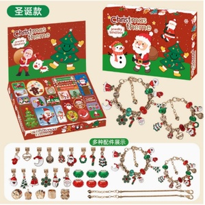 Set de Fabricación de Pulseras de Cuentas DIY con Caja Sorpresa y Kit de Dijes - Juguete Educativo Colorido de Alta Calidad para Niñas - Product Image 4