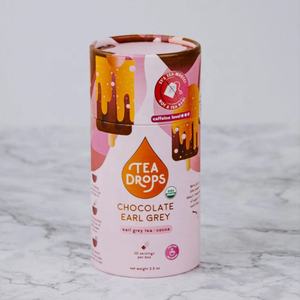 Emballage en tube de papier kraft durable pour thé en vrac, thé aux herbes, thé aux fruits, thé aux fleurs - Product Image 6