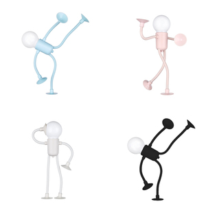 Lámpara de Escritorio con Forma Cambiable, Divertida, Deportiva, con Batería de Botón, Mini Adorno Versátil con Adsorción al Vacío, Venta al Por Mayor - Product Image 1