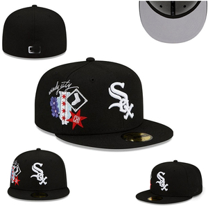 Nouvelle Casquette de Baseball Classique Originale de Haute Qualité pour Homme à Visière Plate, Chapeau Ajusté à Dos Fermé, Gorras <span class=keywords><strong>Snapback</strong></span> Ajusté - Product Image 5