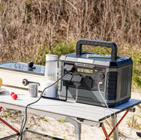 Station d'alimentation solaire extérieure 2200W MASTER 2200, batterie lithium-ion, écran LCD, onde sinusoïdale pure, protection contre les surtensions, camping, maison