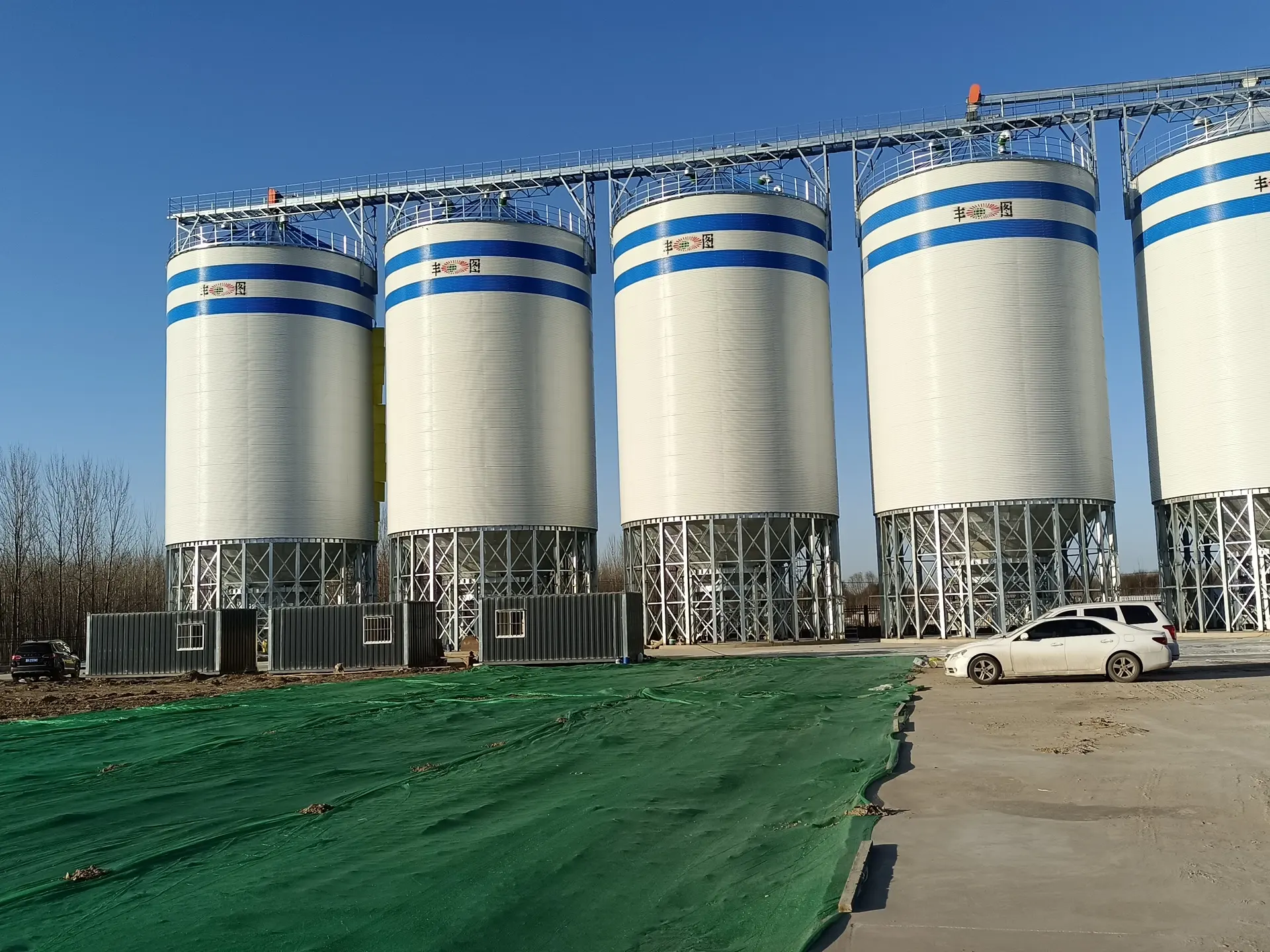 Silo de aço silo do armazenamento do milho da fabricação profissional para venda