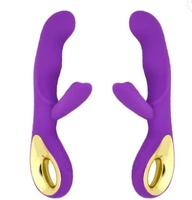 Vibrateur G-spot étanche en silicone et ABS, 10 fréquences, rechargeable par USB, poids 200g - Jouet sexuel pour femmes