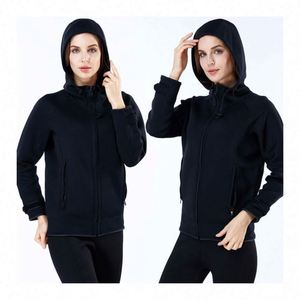 Veste à capuche en néoprène 2 mm avec logo personnalisé, pour homme et femme, fermeture éclair avant, manches longues, veste de plongée chaude - Product Image 1