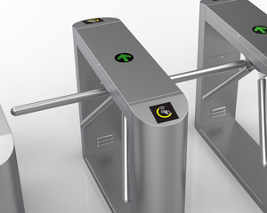 Tourniquet extérieur à trois rouleaux importé en acier inoxydable 304 avec contrôle d'accès par carte RFID pour le contrôle d'accès - Product Image 3