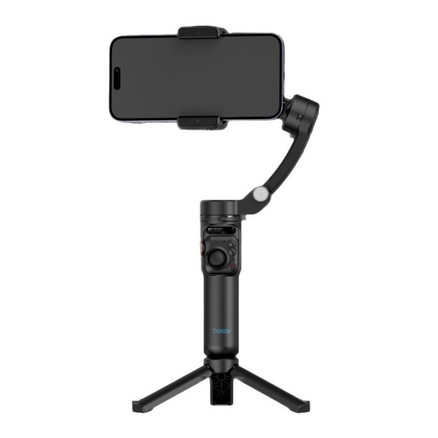 M02 Detachable Remote Control Three-Axis Follow-Up Anti-Shake Handheld Tripod Head Fill Light Ai Camera Mobile Phone Stabilizer